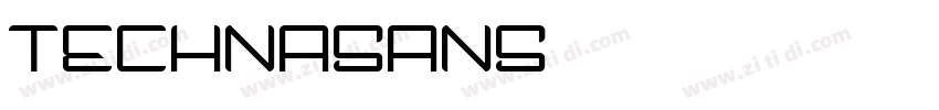 Technasans字体转换