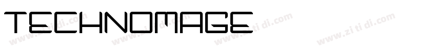 Technomage字体转换