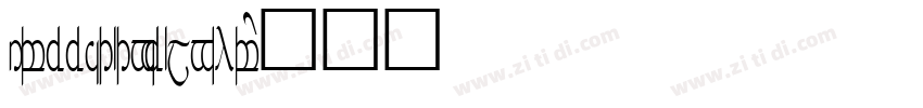 FreeMonoTengwar字体转换