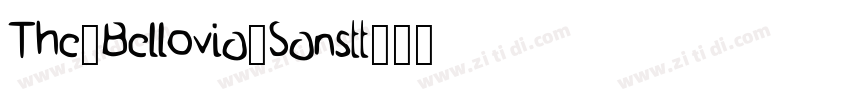 The_Bellovia_Sanstt字体转换
