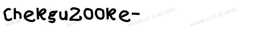 Chekgu200ke字体转换