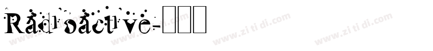Radioactive字体转换