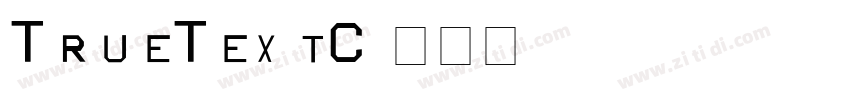 TrueTextC字体转换