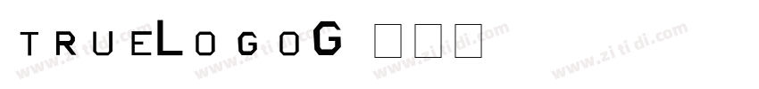 trueLogoG字体转换