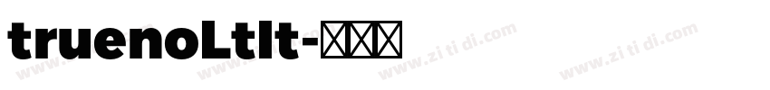 truenoLtIt字体转换