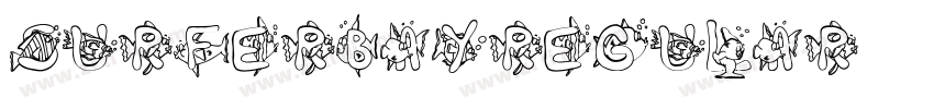 surferbayregular字体转换