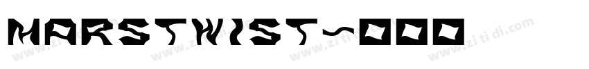 MarsTwist字体转换