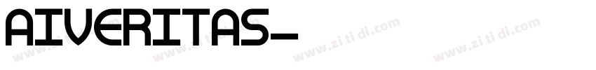 AIVeritas字体转换