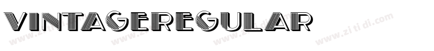 VintageRegular字体转换