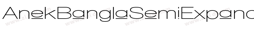 AnekBanglaSemiExpand字体转换