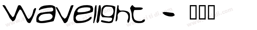 WaveLight字体转换