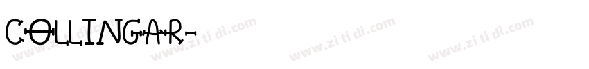 collingar字体转换
