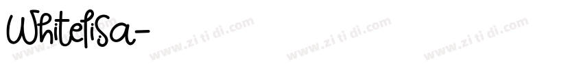 Whitelisa字体转换