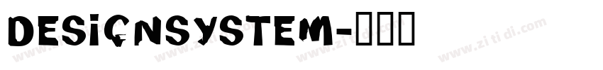 DesignSystem字体转换