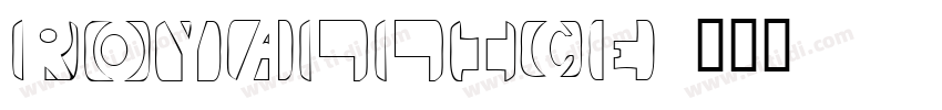 ROYALLICE字体转换