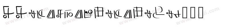 SSiansongXianXiTi字体转换