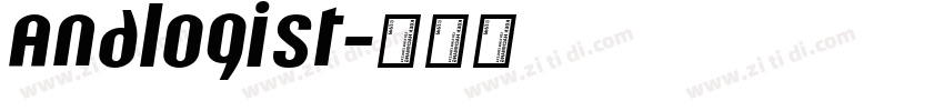 Analogist字体转换