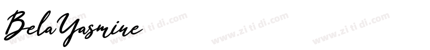 BelaYasmine字体转换
