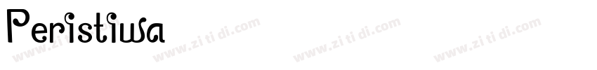 Peristiwa字体转换