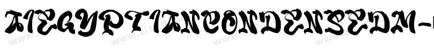 AIEgyptianCondensedM字体转换