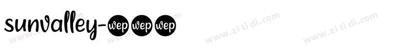 sunvalley字体转换