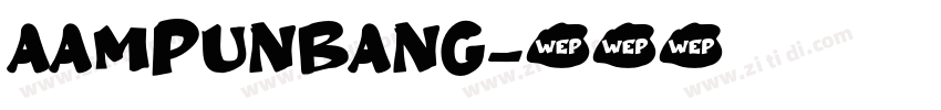 aAmpunBang字体转换
