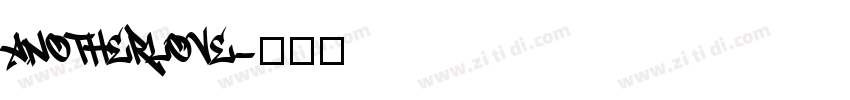 AnotherLove字体转换