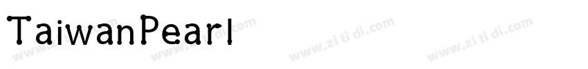 TaiwanPearl字体转换