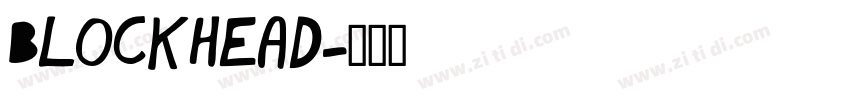 Blockhead字体转换