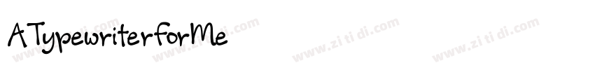 ATypewriterForMe字体转换