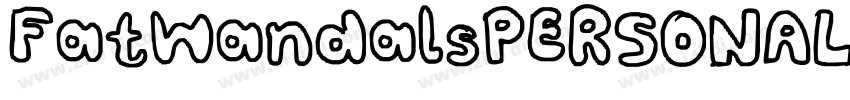 FatWandalsPERSONALUS字体转换