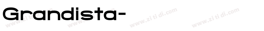 Grandista字体转换