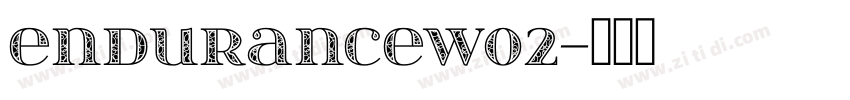 EnduranceW02字体转换