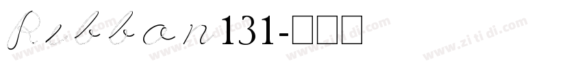 Ribbon131字体转换