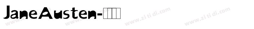 JaneAusten字体转换