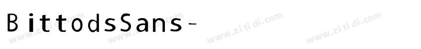 BittodsSans字体转换