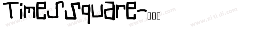 TimesSquare字体转换