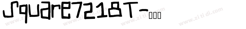 square7218T字体转换