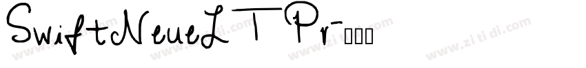 SwiftNeueLTPr字体转换