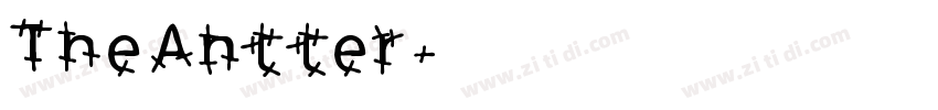 TheAntter字体转换