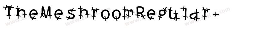 TheMeshroomRegular字体转换