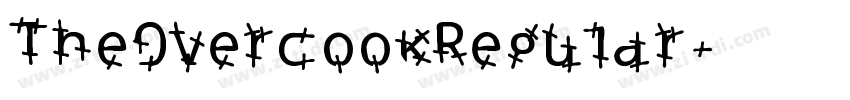 TheOvercookRegular字体转换