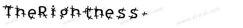 TheRightness字体转换