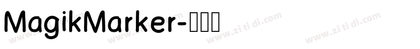 MagikMarker字体转换