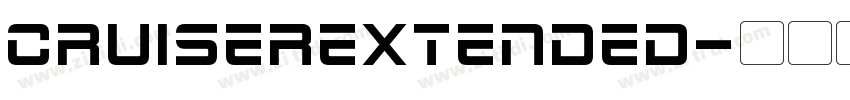 CruiserExtended字体转换