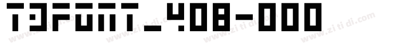 T3Font_408字体转换