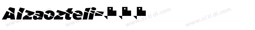 AIzaozteli字体转换