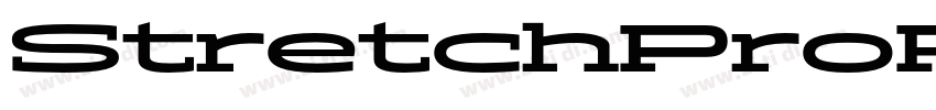 StretchProRegular字体转换