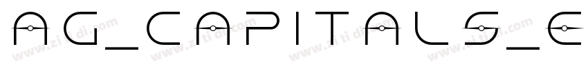 AG_Capitals_E字体转换