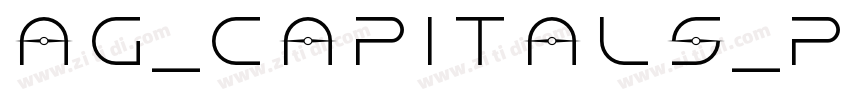 AG_Capitals_P字体转换